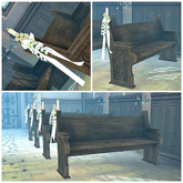 [WP] Church Wedding Bench