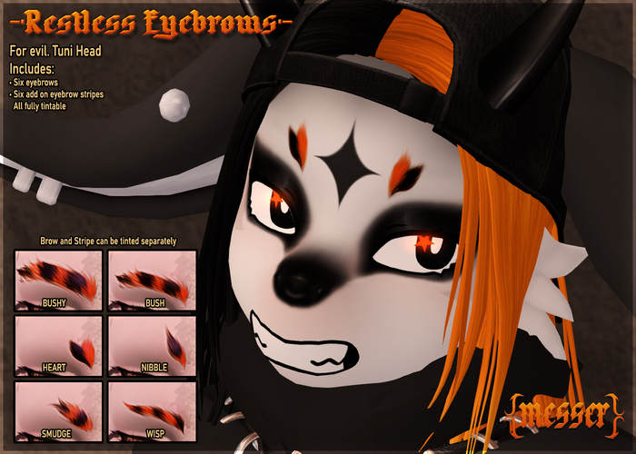 M! Tuni Restless Brows :{Tintable}: