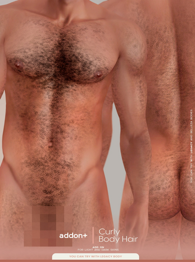 addon+ Curly Body Hair