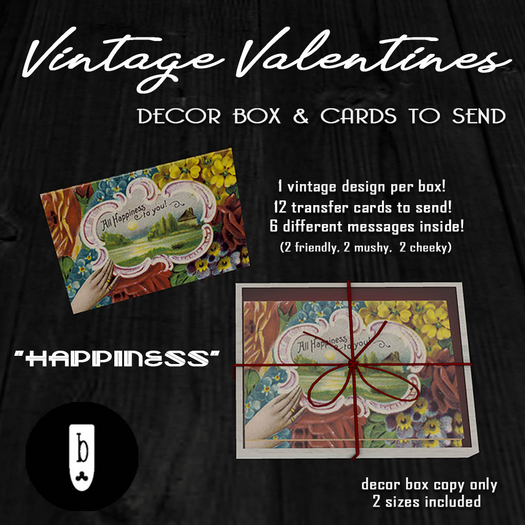 ~Ballade~ Valentine Cards Set (Happiness) 