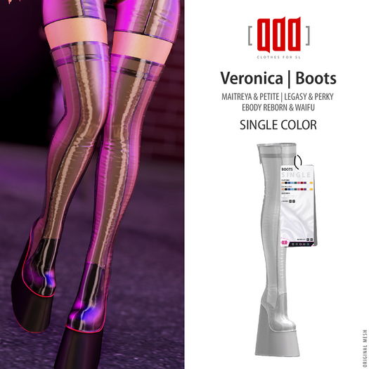 [ADD] Veronica Boots - White