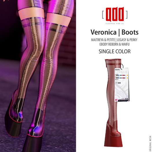 [ADD] Veronica Boots - Red