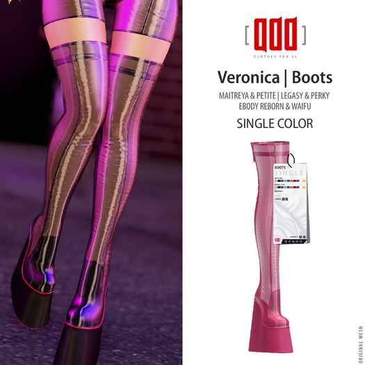 [ADD] Veronica Boots - Pink