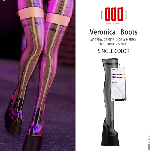 [ADD] Veronica Boots - Black