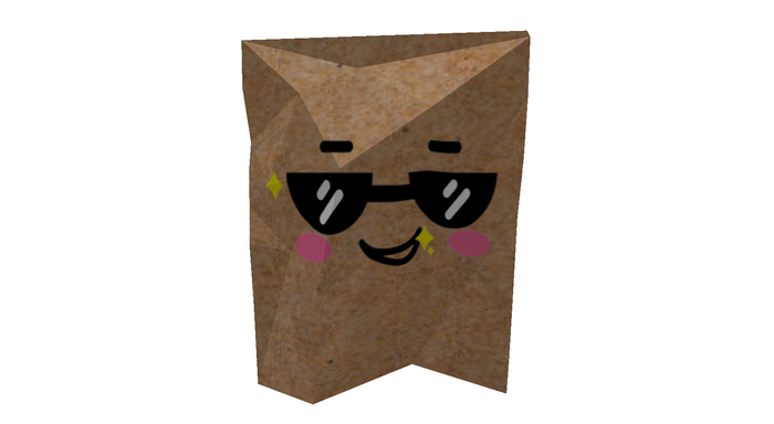 ! ! NB - Paper Bag Head 6