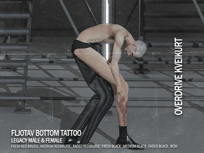 OVERDRIVE  KVEIKURT - FLJOTAV BOTTOM TATTOO
