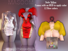 [[ Masoom ]] Stardust Stole - Yellow