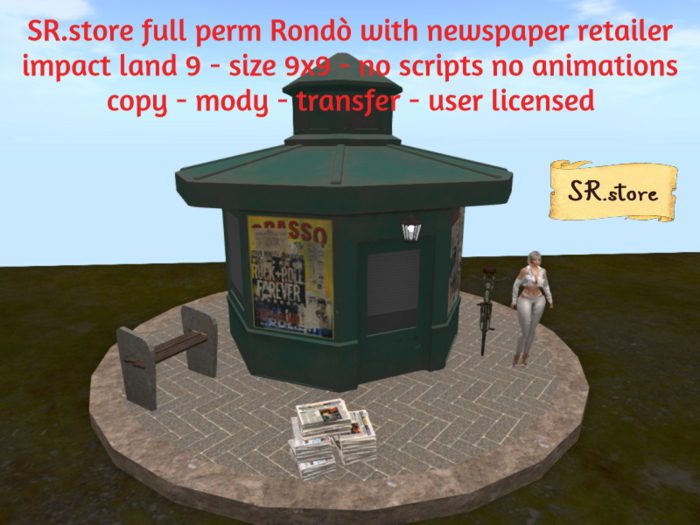 SR.store full perm Rondo' with newspaper retailer