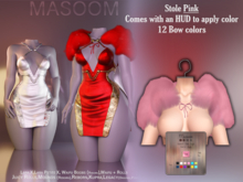 [[ Masoom ]] Stardust Stole - Pink