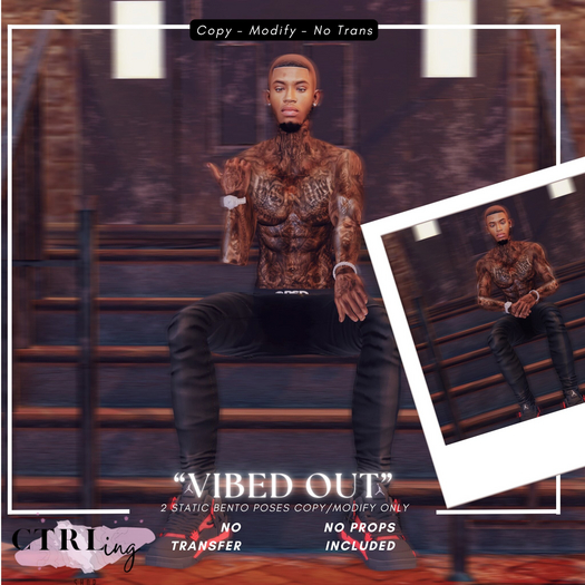 CTRL - " Vibed Out " Static Bento Pose Pack