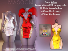 [[ Masoom ]] Stardust Dress - Yellow