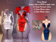 [[ Masoom ]] Stardust Dress - Royal