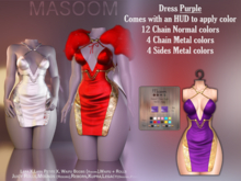 [[ Masoom ]] Stardust Dress - Purple