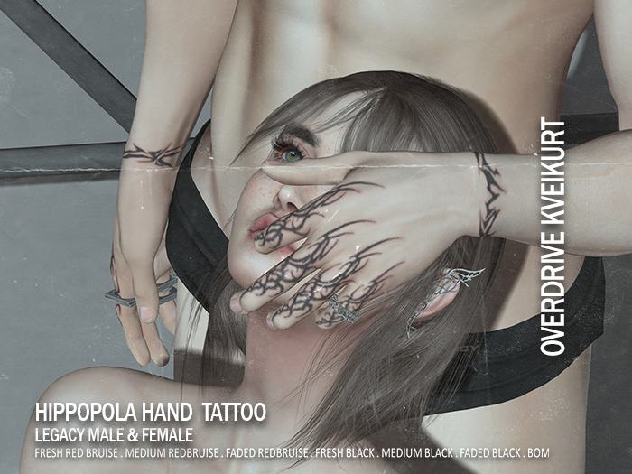 OVERDRIVE KVEIKURT  - HIPPOPOLA HAND TATTOO