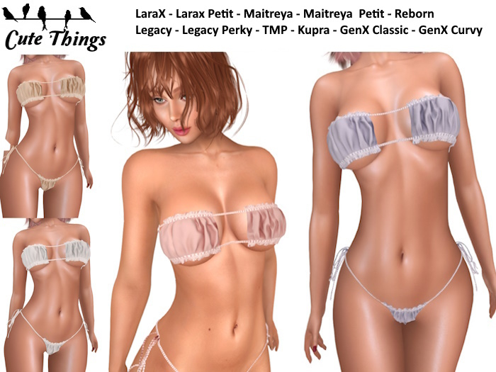 [CT] Amelie  Bikini hud X10 - LaraX - Petit - Maitreya - Petit - Legacy - Perky -  Kupra - Reborn - GenX all - TMP