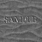 Zoy Texture [ Velvet ] Seamless Wave - Gray