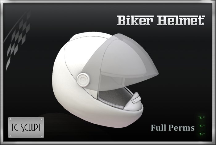 [T-C]FullPerm - Biker Helmet