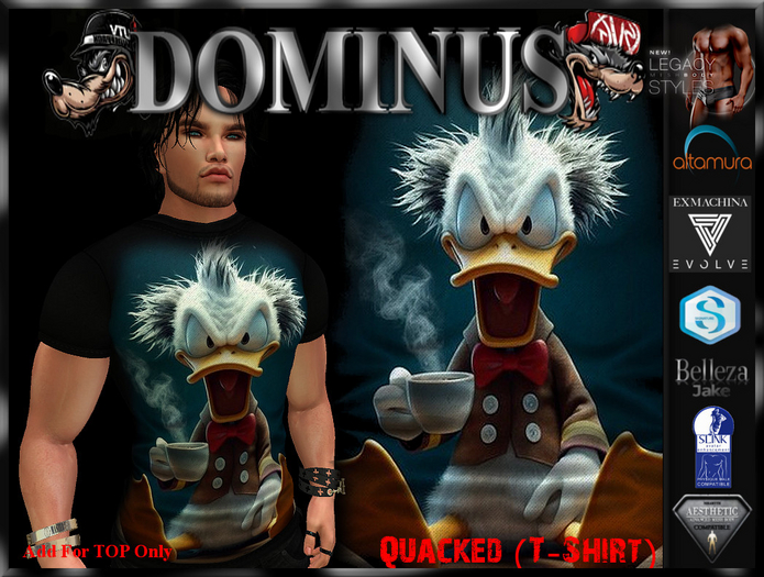 ~DOMINUS~Quacked (T-Shirt)   (ADD)