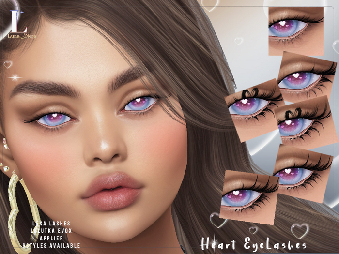 [LunaNera]Heart Lashes