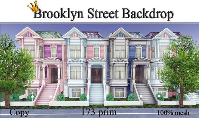 Brooklyn Street Backdrop (Background)
