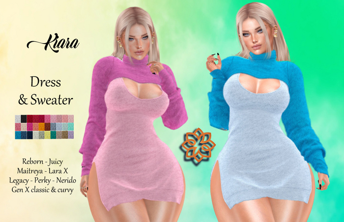 ::FOR YOU:: KIARA DRESS & SWEATER FTP