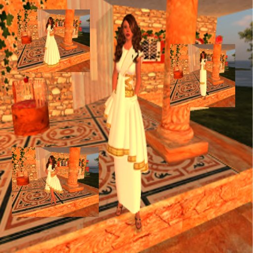 Roman Dress Juno White