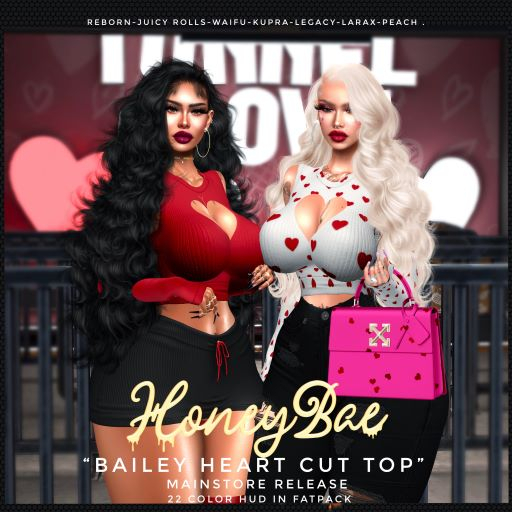 HONEYBAE~ Bailey top Fatpack