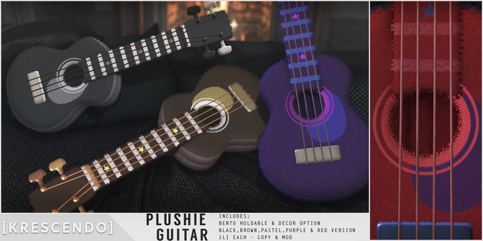 [Kres] Plushie Guitar
