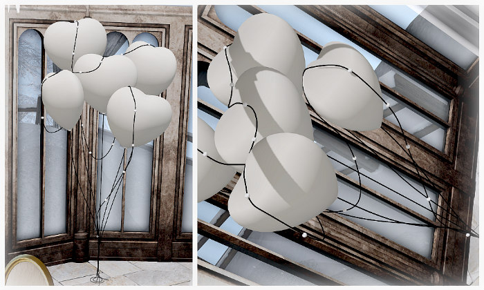 [WP] Wedding decor - Hearts balloons