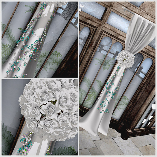 [WP] Wedding decor - Rose Curtain