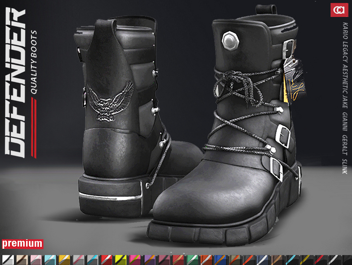 [CA] KARIO LEGACY AESTHETIC JAKE GIANNI DEFENDER BOOTS
