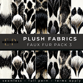 Made by Porter - Plush Fabric Faux Fur Pack 3