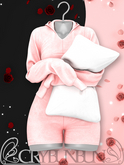 CryBunBun - Hold Me Jammies - Blush - Unpacker HUD