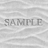Zoy Texture [ Velvet ] Seamless Wave - White