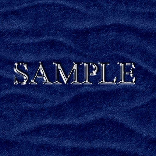 Zoy Texture [ Velvet ] Seamless Wave - Navy