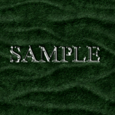Zoy Texture [ Velvet ] Seamless Wave - Green