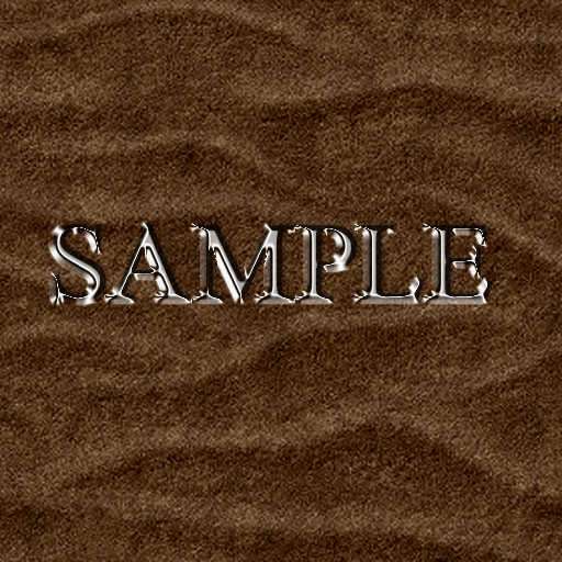 Zoy Texture [ Velvet ] Seamless Wave - Brown