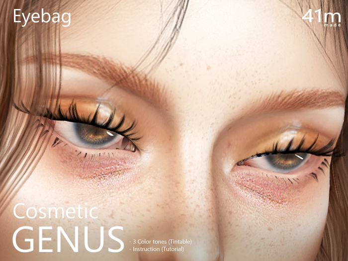 41m / Detailed Eyebag / Genus (Tintable)
