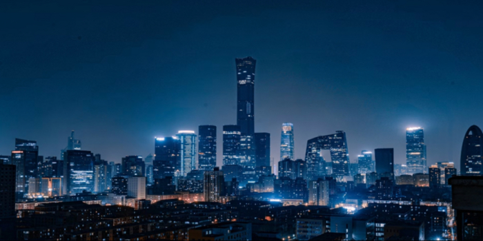 City at night texture art 