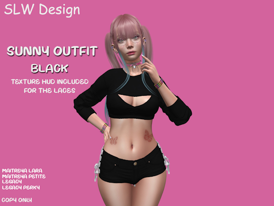 SLW Design - Sunny Outfit black