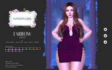 London Girl::Farrow Dress [Add Me!]