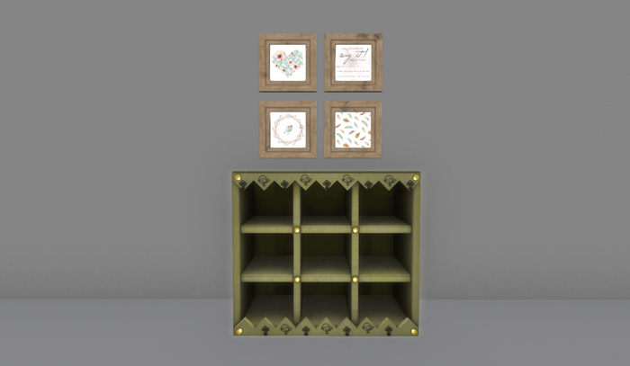 My Shelves  oliv color