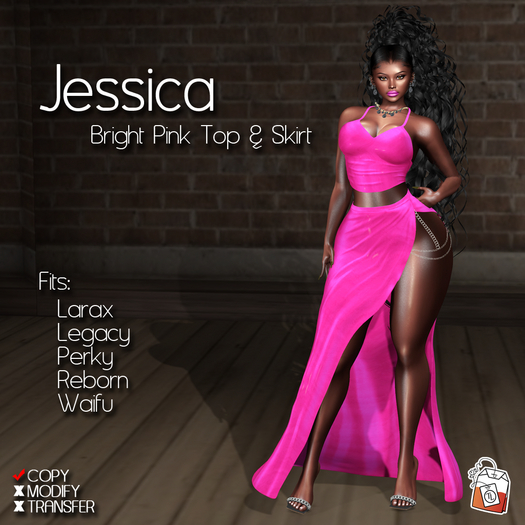 ~TL~ Jessica Bright Pink Set