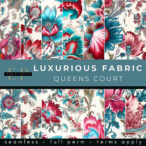 Made by Porter - Luxurious Queens Court Fabric