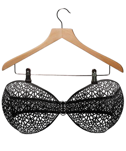 BUENO-Tita Top-Crochet Black