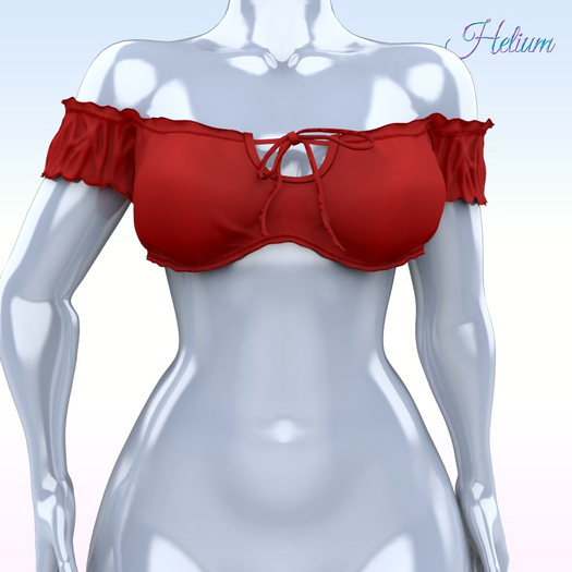 Red Skinny Top LaraX