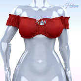 Red Skinny Top LaraX