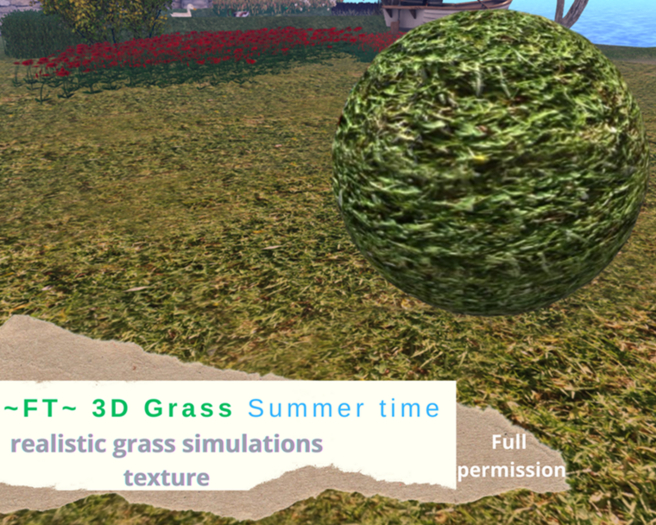 ~FT~ 3D texture Grass  Summer time FULL PERMISSION