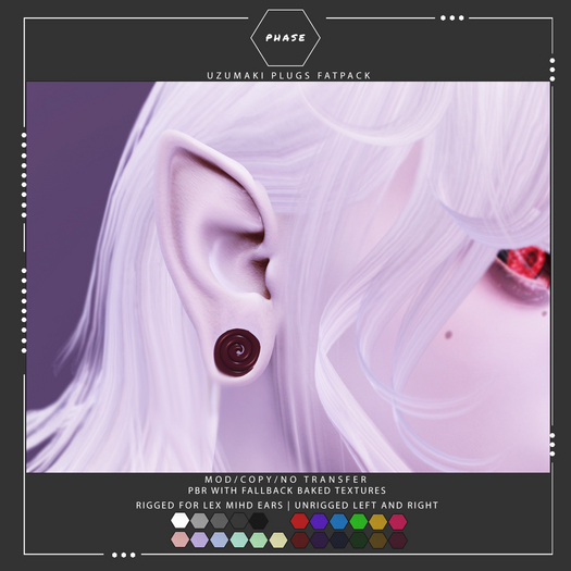 PHASE - Uzumaki Plugs - FATPACK