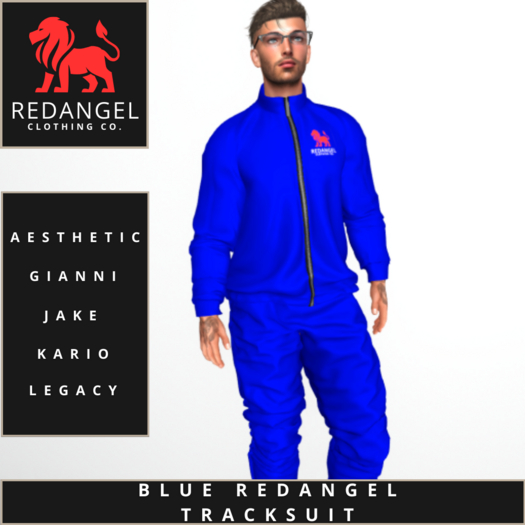 Redangel BLUE Tracksuit